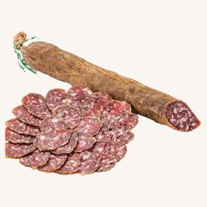 Salchichón de Bellota écologique 100% ibérique (nourri aux glands), d'Estrémadure, pièce