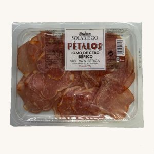 Pétales (extra fins) - longe d'appât ibérique (50%), prétranchée
