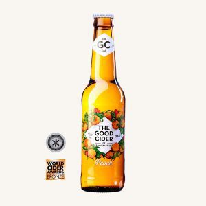Cidre de pêche, bouteille