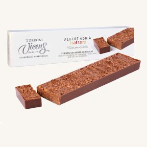 Torrons Vicens Nougat croustillant au Neulas (turrón crujiente de Neulas), d'Albert Adrià, bar