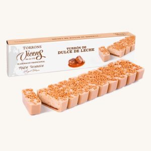 Torrons Vicens Artisan Dulce de Leche nougat (turrón / torró), maison