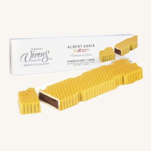 Nougat Vicens Miel et nougat citron - Albert Adrià natura (nougat / nougat miel et citron), étui