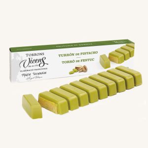 Torrons Vicens Nougat pistache (nougat / nougat pistache), étui