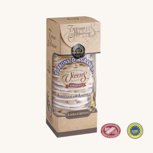 Torrons d'Agramunt Nougat artisanal aux amandes - traditionnel Agramunt IGP, de Catalogne, boîte