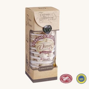 Torrons d'Agramunt Nougat artisanal aux noisettes - traditionnel Agramunt IGP, de Catalogne, boîte