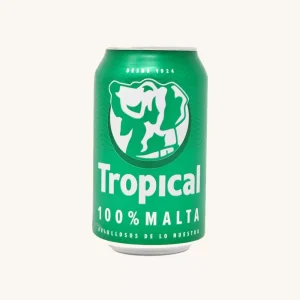 Bière tropicale Pilsen, 100% malt, des îles Canaries, en canette