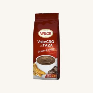 Valorcao, chocolat chaud "à la taza" en poudre, sachet moyen