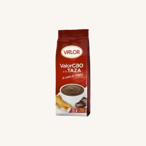 Valorcao, chocolat chaud "à la taza" en poudre, petit sachet