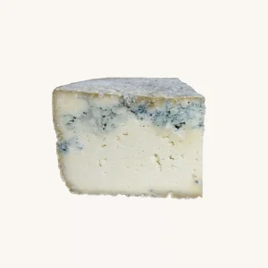 Fromage artisanal Gamoneu DOP, lait de vache et de chèvre, des Asturies, coin