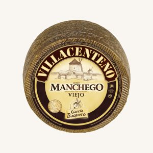 Fromage de brebis Manchego Viejo (vieux) DOP, meule