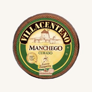 Fromage de brebis affiné Manchego DOP, meule