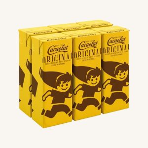 Mini Milkshake au chocolat, de Barcelone, pack de 6 minibriks