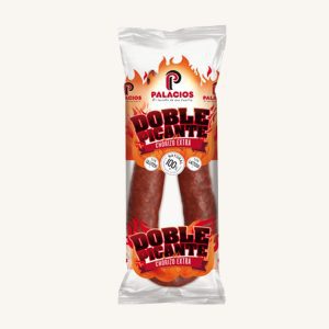 Chorizo double épicé (double épicé) extra, de La Rioja, morceau de corde