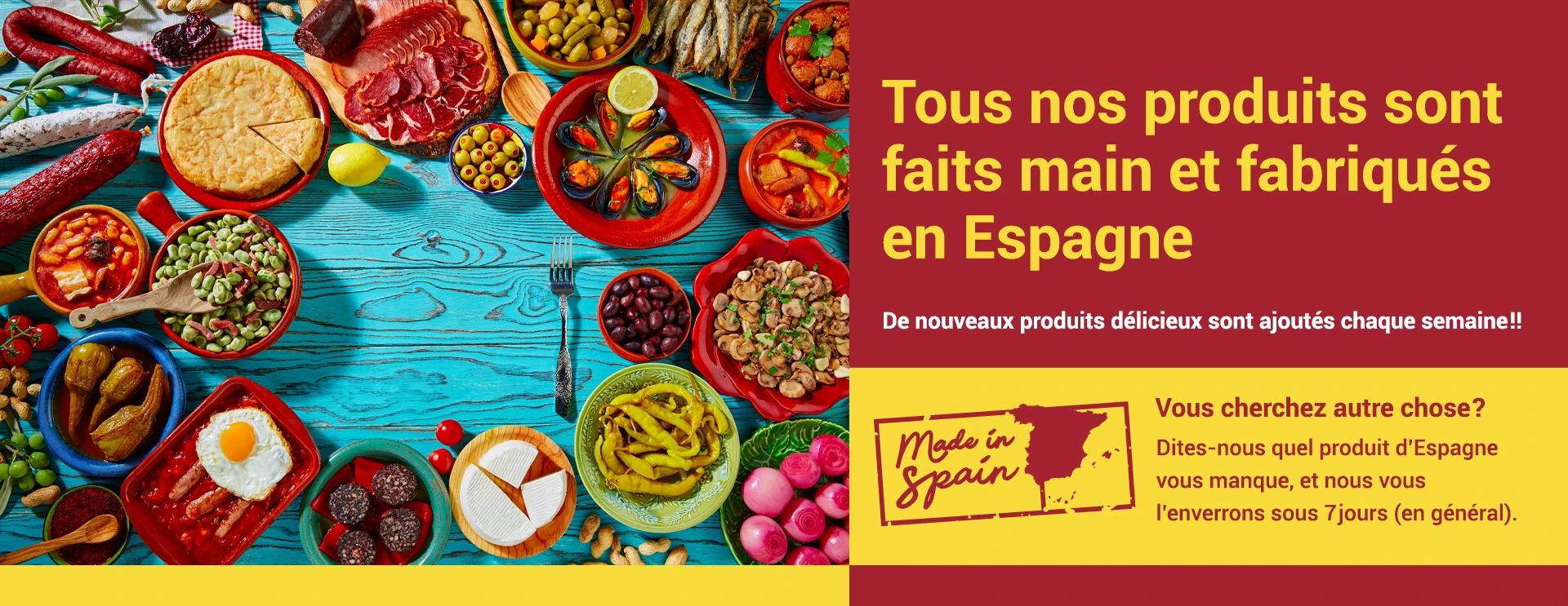 Spanish Club, buy online wine, ham, drinks, olive, charcuterie, tapas and pantry Tapas from Spain