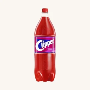 Clipper Strawberry soda (refresco de fresa), from Canary Islands, bottle 1.5liters