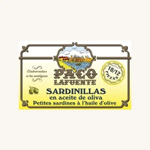 Paco Lafuente Sardinillas in olive oil 10-12 pieces